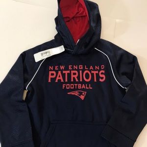Boys NFL hoodie Jacket with hand warmer NWT